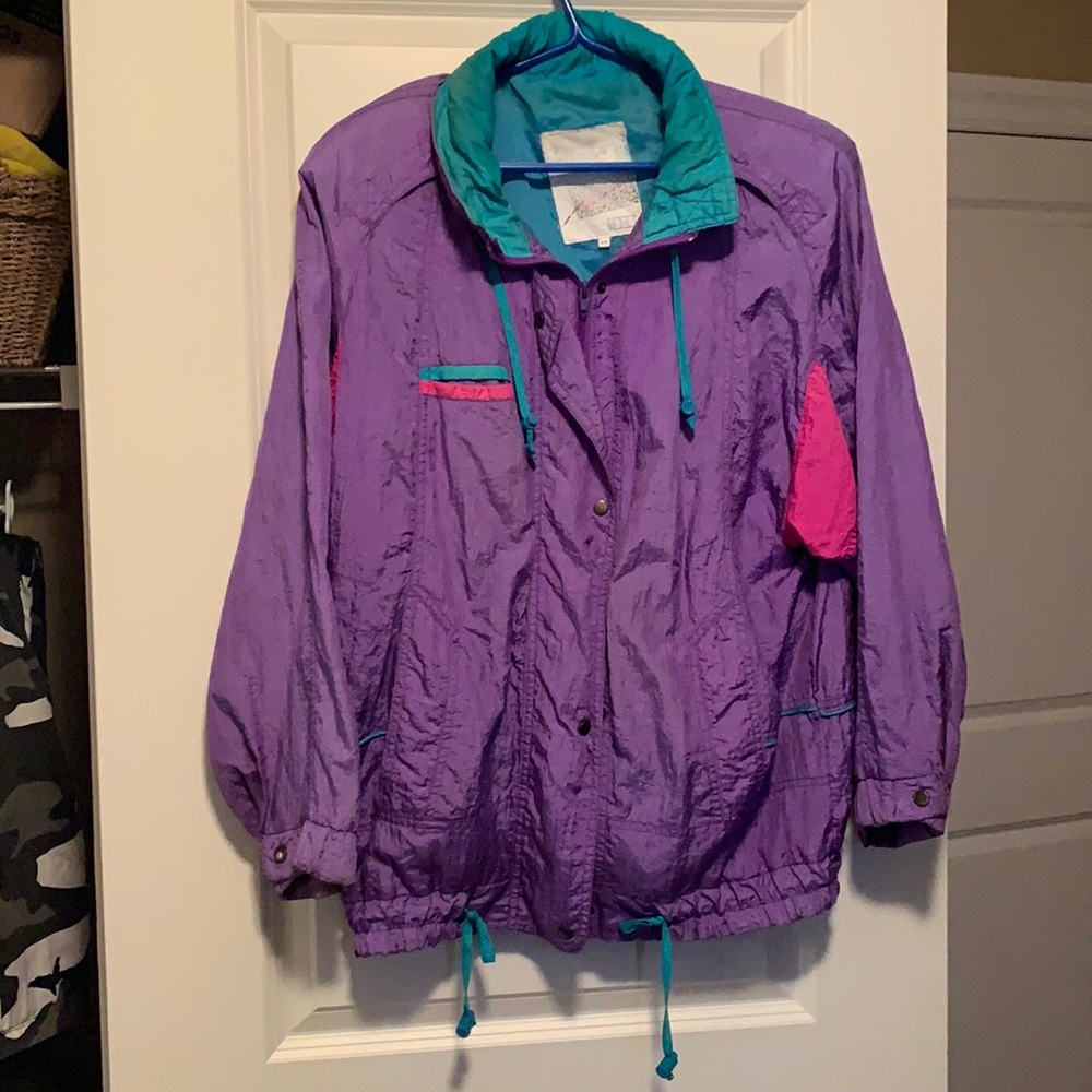 Vintage 80s BMI windbreaker